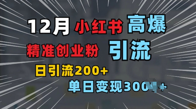 小红书一张图片“引爆”创业粉，单日+200+精准创业粉 可筛选付费意识创业粉【揭秘】-翔云学社